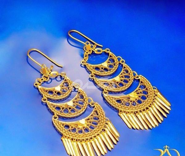 عکس گوشواره لوستری