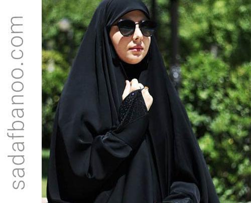 عکس چادر صدفی اصل