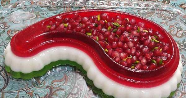 عکس تزیین ژله شب یلدا