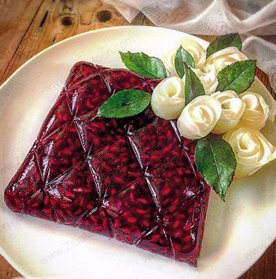 عکس تزیین ژله شب یلدا
