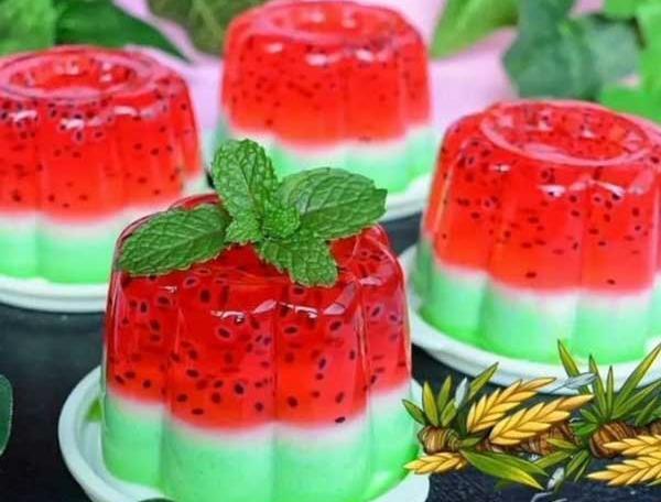 عکس تزیین ژله شب یلدا