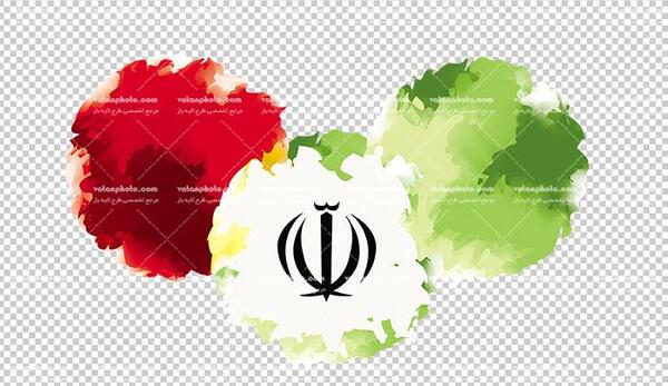 عکس پرچم ایران بدون آرم