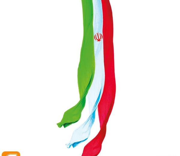 عکس پرچم ایران بدون آرم