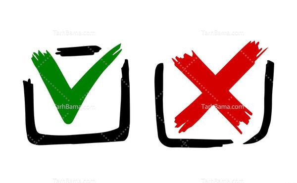 عکس لوگوی ضربدر