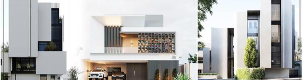 عکس نقاشی نمای مدرن