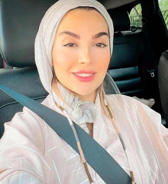 عکس سلنا امینی با همسرش