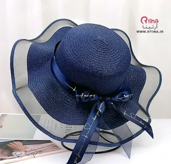 عکس کلاه حصیری دخترانه