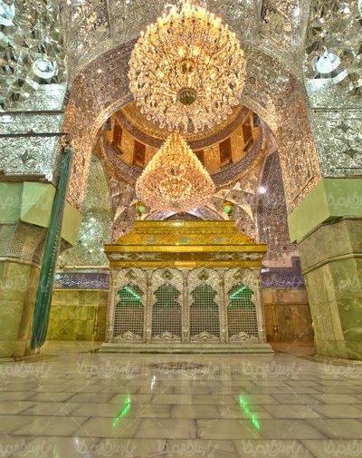 عکس با کیفیت ضریح جدید امام حسین