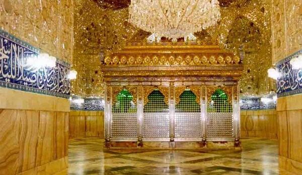 عکس با کیفیت ضریح جدید امام حسین