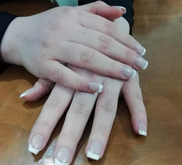 عکس کاشت ناخن با ژلیش