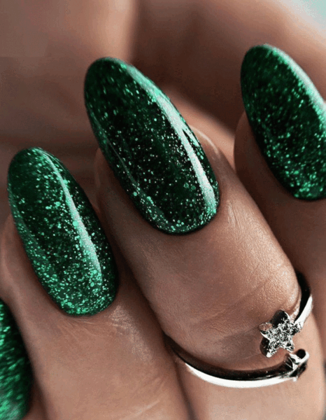 عکس لاک ژل سبز