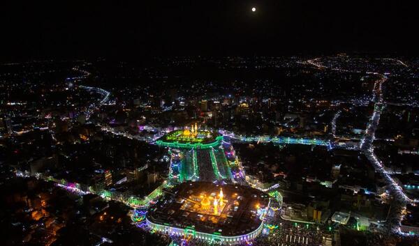 عکس از شب نیمه شعبان