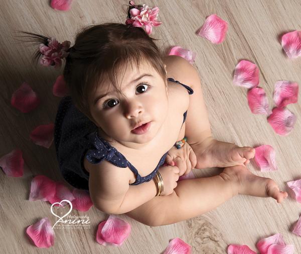 عکس نوزاد دختر نه ماهه