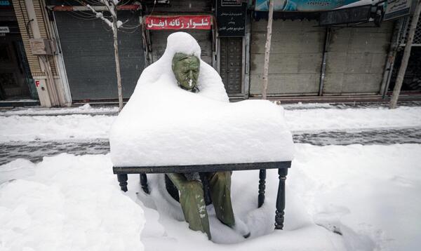 عکس برف زمستانی