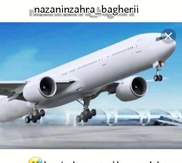 عکس هواپیما خنده دار