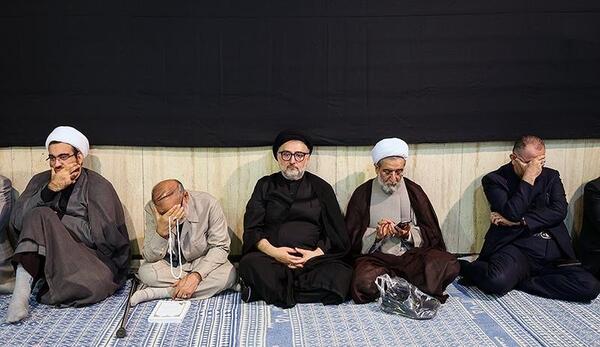 عکس مراسم خاکسپاری صانعی