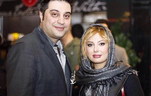 عکس نیوشا ضیغمی با شوهرش