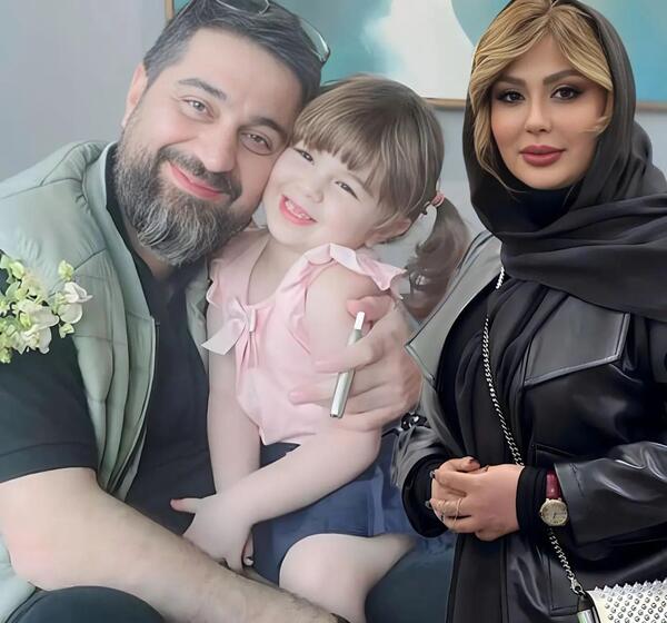 عکس نیوشا ضیغمی با شوهرش