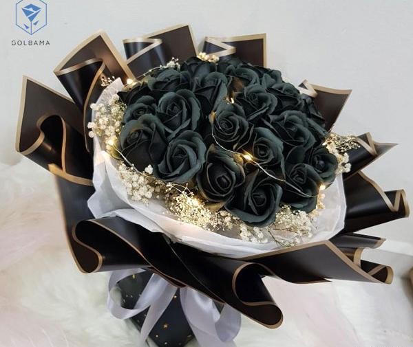 عکس دسته گل مشکی
