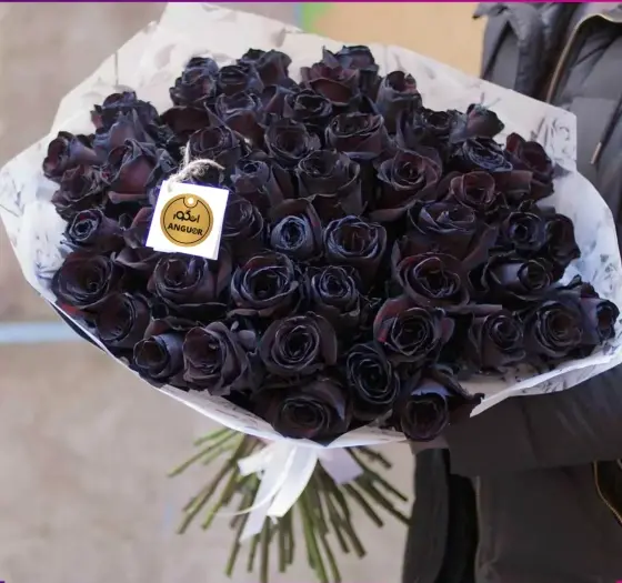 عکس دسته گل مشکی