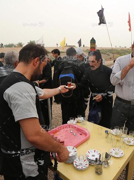 عکس چایی اربعین