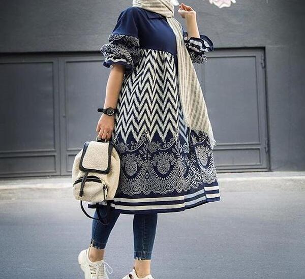 عکس پارچه مانتویی جدید