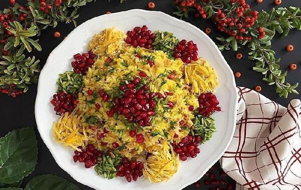 عکس غذا های شب یلدا