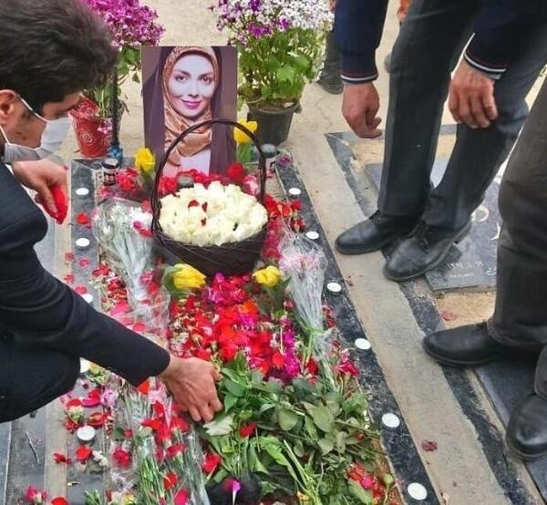 عکس قبر آزاده
