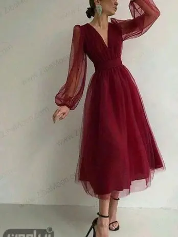 عکس لباس مجلسی کوتاه حریر