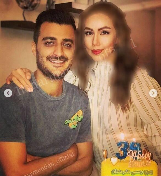عکس سارا تانکردی و همسرش