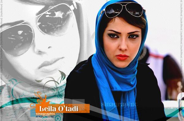 عکس لیلا اوتادی با عینک