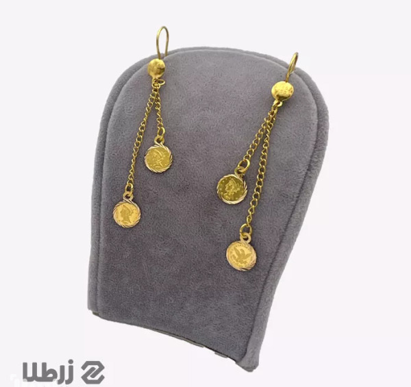 عکس گوشواره سکه ای