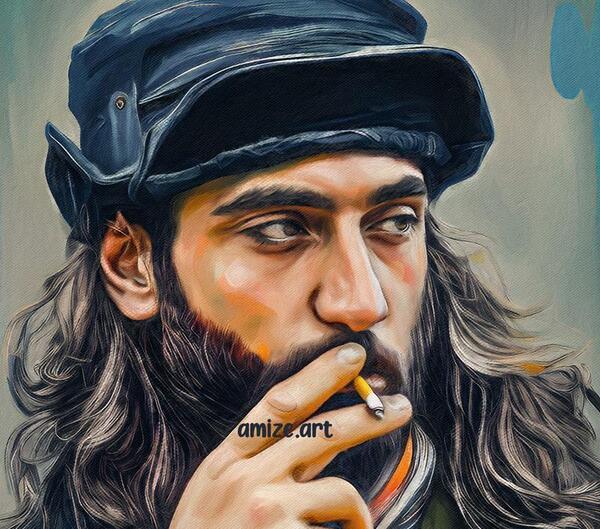 عکس سیگار نقاشی