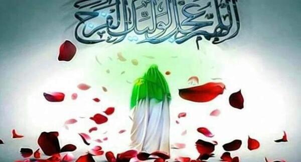 عکس امام زمان در حال نماز خواندن