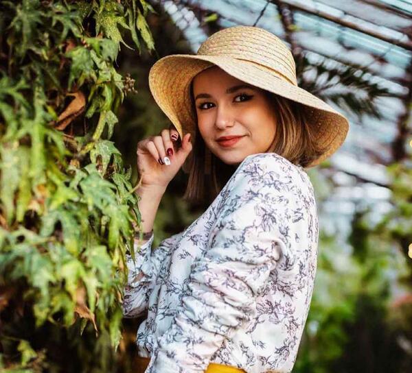 عکس کلاه حصیری