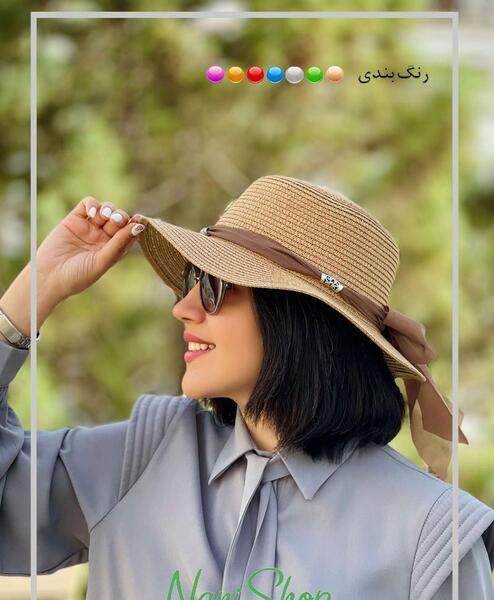 عکس کلاه حصیری