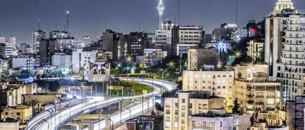 عکس شب تهران