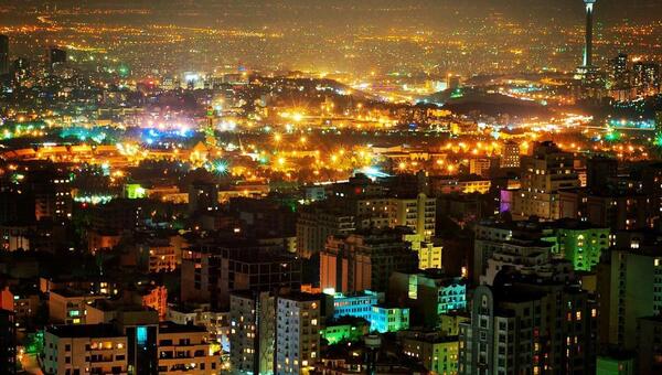 عکس شب تهران