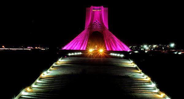 عکس شب تهران