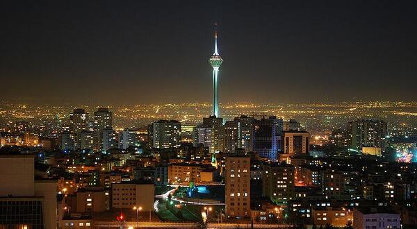 عکس شب تهران