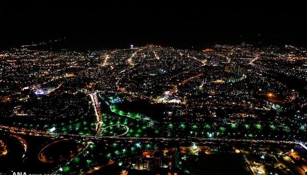 عکس شب تهران