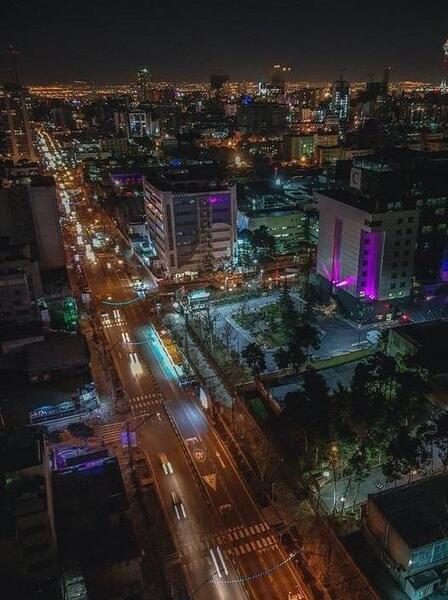 عکس شب تهران
