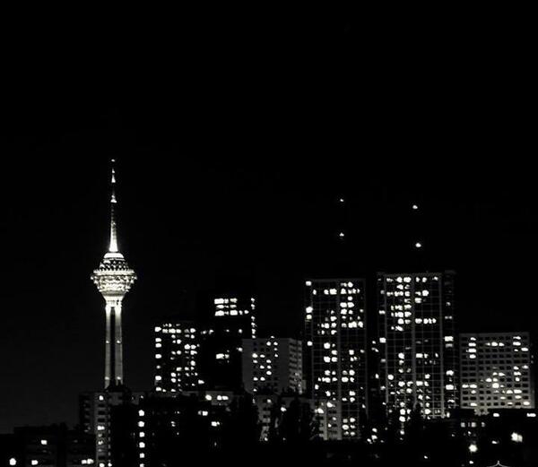 عکس شب تهران