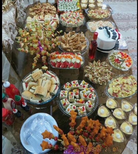 عکس ایده برای شام تولد همسر