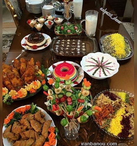 عکس ایده برای شام تولد همسر