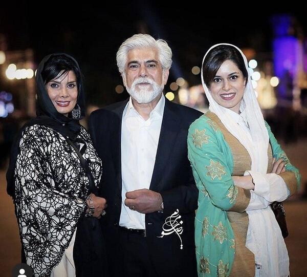عکس عاطفه رضوی و دخترش