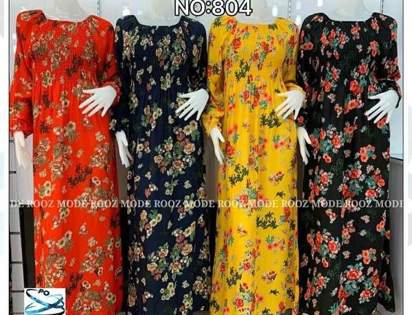 عکس مدل سارافون نخی گلدار