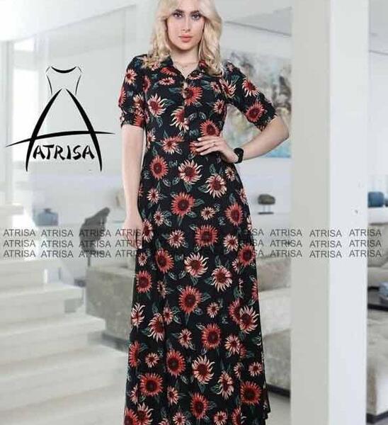 عکس مدل سارافون نخی گلدار