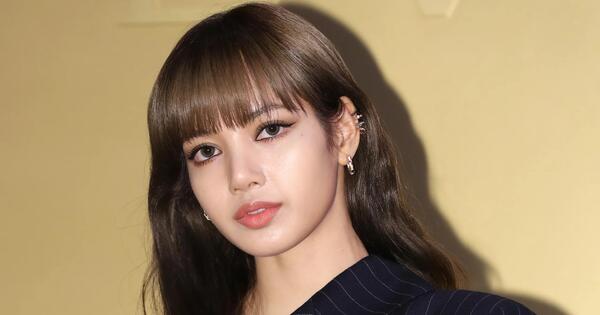 عکس لیسا بدون موی چتری