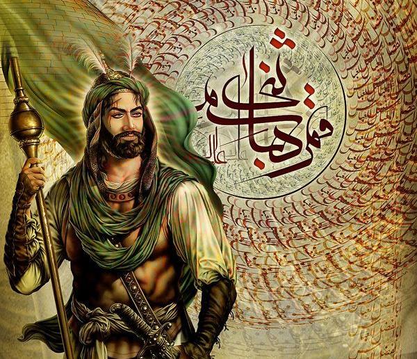 عکس حضرت ابوالفضل در موزه